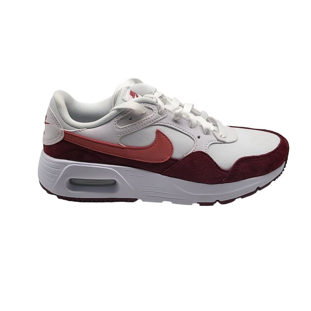 Nike Air Max SC Womens Size 6 White Black Red Athletic‎ Shoes FJ3242 100